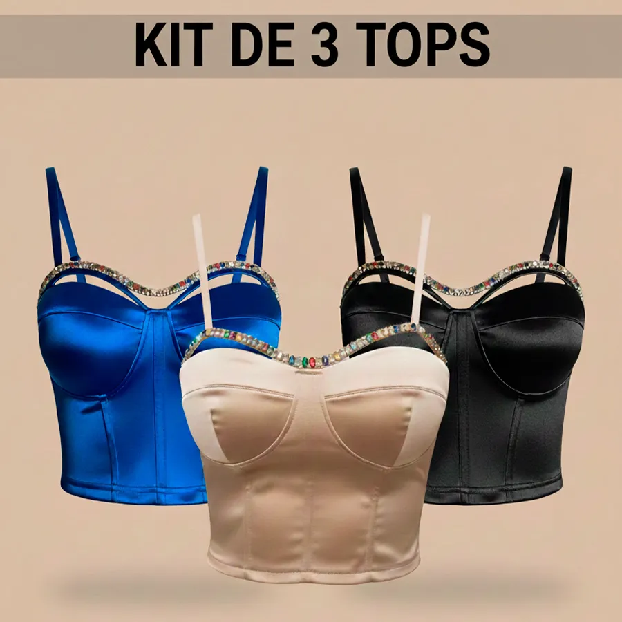 T2302-59-SM-A KIT DE 3 TOPS 7540
